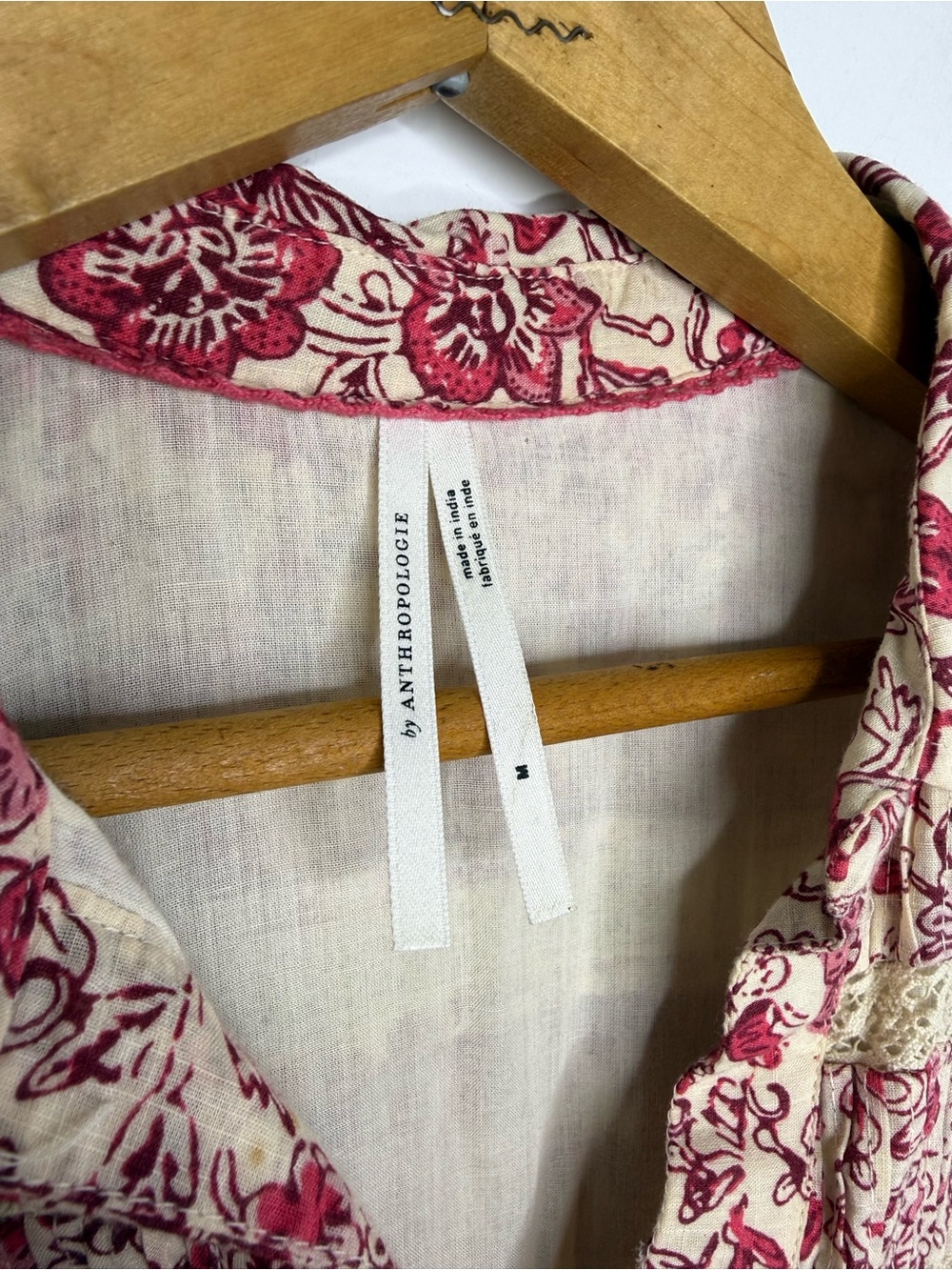 ANTHROPOLOGIE Georgina Tiered Shirtdress - Picture 4 of 5